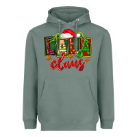 Sage Christmas lala claus Heavyweight Hoodie - FaDigitalArtStudio