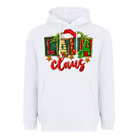 White Christmas lala claus Heavyweight Hoodie - FaDigitalArtStudio