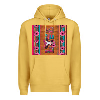 Antique Gold love baby calf valentine's day Premium Hoodie - Jasminsmagicworld