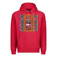 Cardinal love baby calf valentine's day Premium Hoodie - Jasminsmagicworld