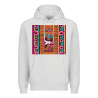 Dove Grey love baby calf valentine's day Premium Hoodie - Jasminsmagicworld