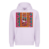 Lilac love baby calf valentine's day Premium Hoodie - Jasminsmagicworld