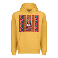 Mustard love baby calf valentine's day Premium Hoodie - Jasminsmagicworld