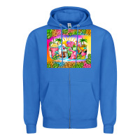 True Royal summer coffee cups Zipper Hoodie - Zillion Design Studio