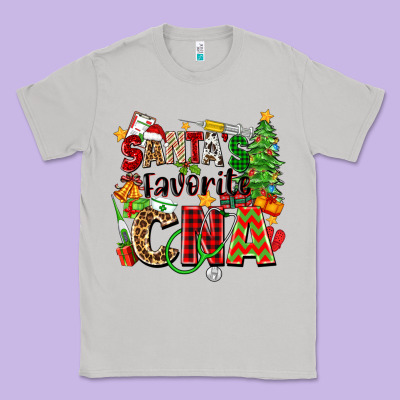 Santa's Favorite Cna Classic Tee Designed By Zillion Design Studio