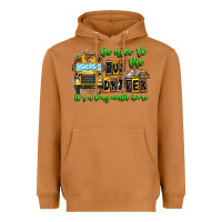 Meerkat Be Nice To The Bus Driver It's A Long Walk Home Heavyweight Hoodie - CowhideDigitalArt