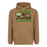 Toasted Coconut Be Nice To The Bus Driver It's A Long Walk Home Heavyweight Hoodie - CowhideDigitalArt