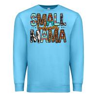 Ocean Blue Small Business Mama Premium Sweatshirt - FaDigitalArtStudio