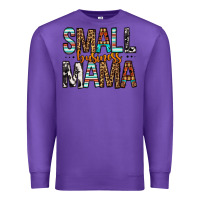 Purple Small Business Mama Premium Sweatshirt - FaDigitalArtStudio