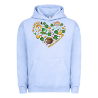 Pigment Grape Ice st patricks  hearts Urban Hoodie - MaliasSmallBusiness