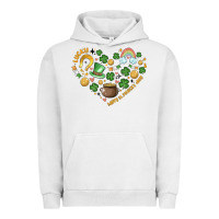 Pigment Lunar Rock st patricks  hearts Urban Hoodie - MaliasSmallBusiness