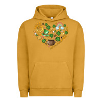 Pigment Peanut Butter st patricks  hearts Urban Hoodie - MaliasSmallBusiness