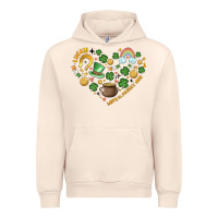 Sandshell st patricks  hearts Urban Hoodie - MaliasSmallBusiness