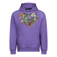 Tulip st patricks  hearts Urban Hoodie - MaliasSmallBusiness