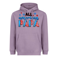 Lavender All American papa Heavyweight Hoodie - Neo Western