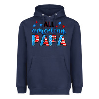 Navy All American papa Heavyweight Hoodie - Neo Western