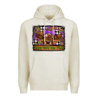 Oatmeal Heather happy mardi gras y'all cow Premium Hoodie - Jasminsmagicworld