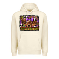 Sandshell happy mardi gras y'all cow Premium Hoodie - Jasminsmagicworld