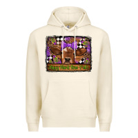 Tofu happy mardi gras y'all cow Premium Hoodie - Jasminsmagicworld
