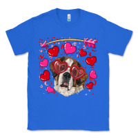 True Royal valentine's day  saint bernard dog Classic Tee - RanaPortraitStore