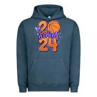 Pigment Midnight Navy senior 2024 basketball Urban Hoodie - MaliasSmallBusiness