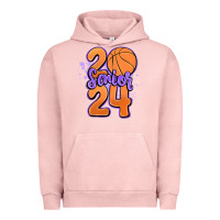 Pigment Salmon senior 2024 basketball Urban Hoodie - MaliasSmallBusiness