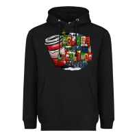Black coffe Heavyweight Hoodie - CowhideDigitalArt