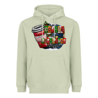 Matcha coffe Heavyweight Hoodie - CowhideDigitalArt