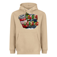 Mushroom coffe Heavyweight Hoodie - CowhideDigitalArt