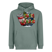Sage coffe Heavyweight Hoodie - CowhideDigitalArt