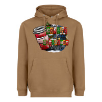 Toasted Coconut coffe Heavyweight Hoodie - CowhideDigitalArt