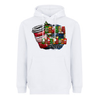 White coffe Heavyweight Hoodie - CowhideDigitalArt
