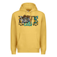 Antique Gold love cats scottish fold Premium Hoodie - LillyAllenDesigns