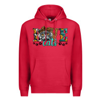 Cardinal love cats scottish fold Premium Hoodie - LillyAllenDesigns
