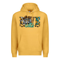 Mustard love cats scottish fold Premium Hoodie - LillyAllenDesigns