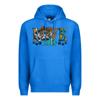 True Royal love cats scottish fold Premium Hoodie - LillyAllenDesigns
