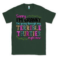 Sports Green sorry im cranky im going through my terrible thirties right now Classic Tee - texasbilliewilder