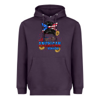 Plum All American Nana 4th of July Heavyweight Hoodie - CowGirlArtShop