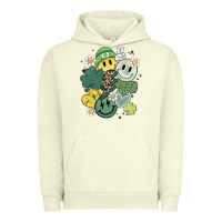 Pigment Pistachio st patricks day green smile Urban Hoodie - MaliasSmallBusiness