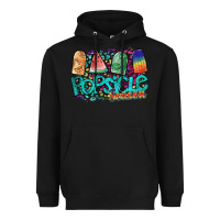 Black popsicle season Heavyweight Hoodie - SublimationCraftShop