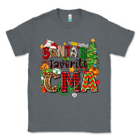 Charcoal Heather santa's favorite cma Classic Tee - Zillion Design Studio