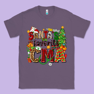 Santa's Favorite Cma Classic Tee Designed By Zillion Design Studio