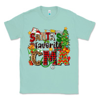Seafoam santa's favorite cma Classic Tee - Zillion Design Studio