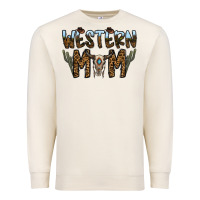 Sandshell western mom Premium Sweatshirt - CowhideDigitalArt