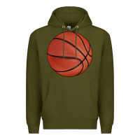 Army Green basketball Premium Hoodie - BarkalooDesign