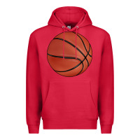 Cardinal basketball Premium Hoodie - BarkalooDesign