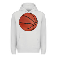 Dove Grey basketball Premium Hoodie - BarkalooDesign