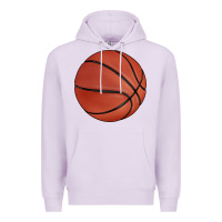 Lilac basketball Premium Hoodie - BarkalooDesign