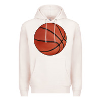 Pale Pink basketball Premium Hoodie - BarkalooDesign
