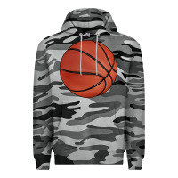 Slate Camo basketball Premium Hoodie - BarkalooDesign